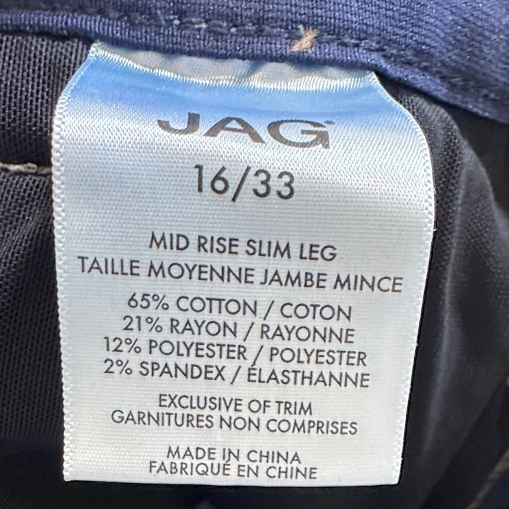 Jag Jeans Women's Dark Blue Straight Leg Jeans